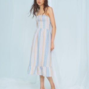 Striped Linen Dress